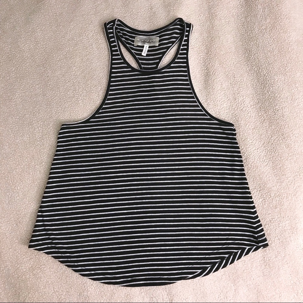 High Neck Racerback Tank by The Hanger Size  Small